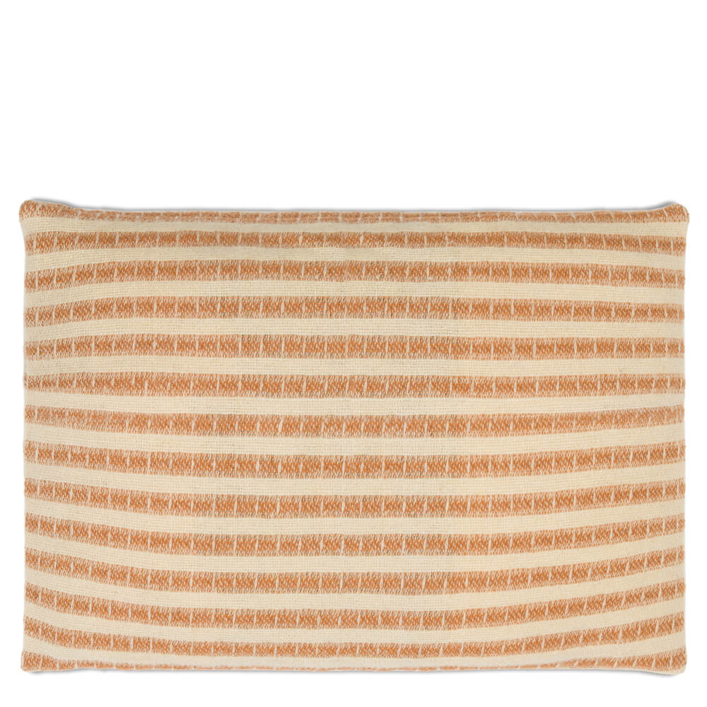 Nkuku Sanval Wool Cushion Cover Rust 60 x 40cm